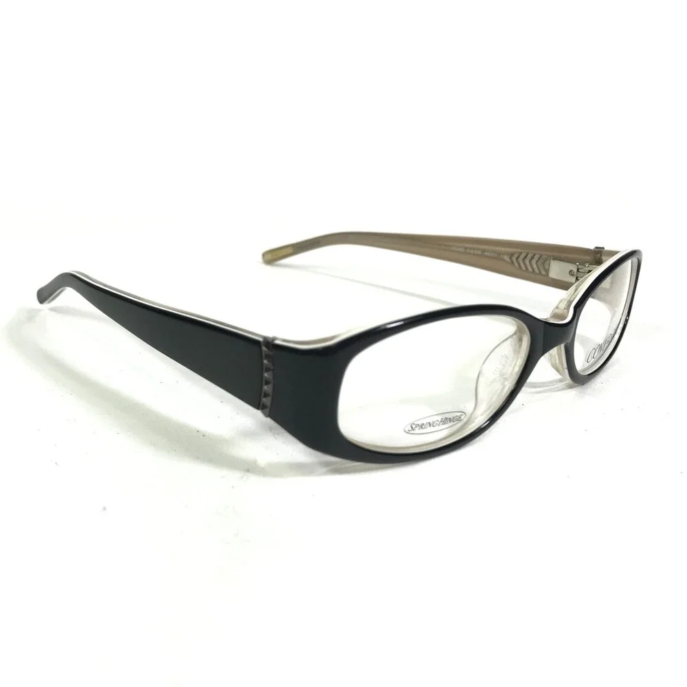 Covergirl Petite Eyeglasses Frames CG392 Col.005 Brown Round Full Rim 49-17-130